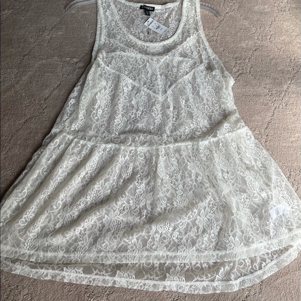 Express tunic tank top